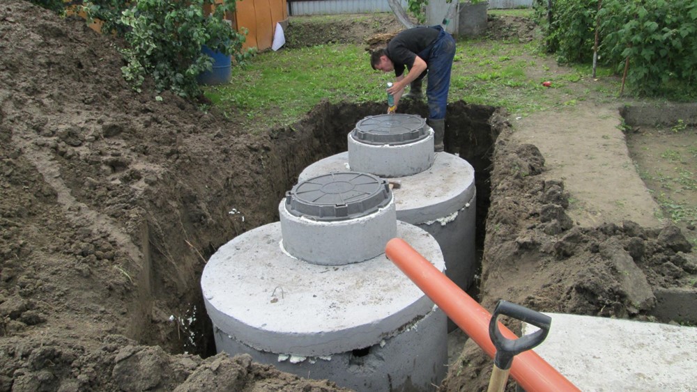 Ремонт бетонных септиков: герметизация и гидроизоляция стыков